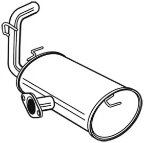 Глушитель выхлопных газов конечный FONOS купить