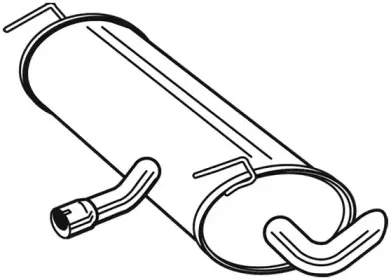 Глушитель выхлопных газов конечный FONOS купить