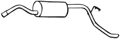 Глушитель выхлопных газов конечный FONOS купить