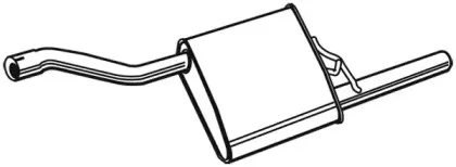 Глушитель выхлопных газов конечный FONOS купить