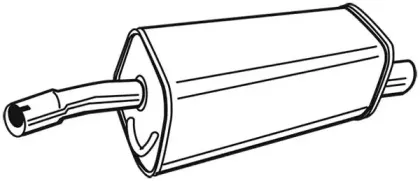 Глушитель выхлопных газов конечный FONOS купить