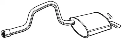 Глушитель выхлопных газов конечный FONOS купить