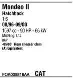 Система выпуска ОГ FONOS купить