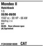 Система выпуска ОГ FONOS купить