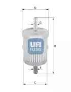 Топливный фильтр UFI купить