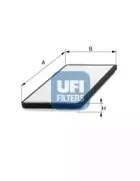 Фильтр, воздух во внутренном пространстве UFI купить