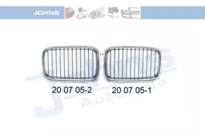 Решетка радиатора JOHNS купить