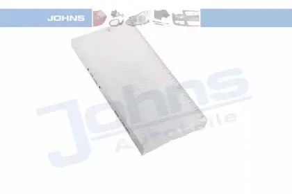 Фильтр, воздух во внутренном пространстве JOHNS купить