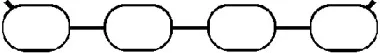 Прокладка, впускной коллектор CORTECO купить