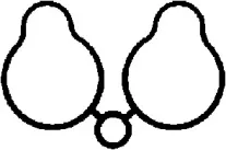 Прокладка, впускной коллектор CORTECO купить