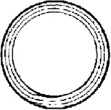 Прокладка, труба выхлопного газа CORTECO купить