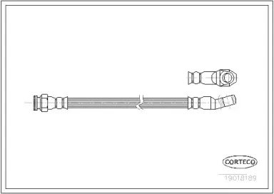 Тормозной шланг CORTECO купить
