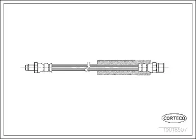 Тормозной шланг CORTECO купить
