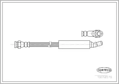 Тормозной шланг CORTECO купить