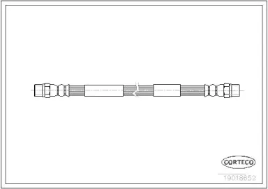 Тормозной шланг CORTECO купить