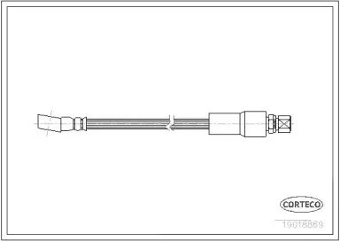 Тормозной шланг CORTECO купить
