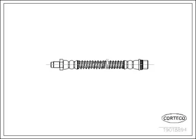 Тормозной шланг CORTECO купить