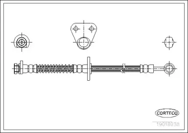 Тормозной шланг CORTECO купить