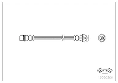 Тормозной шланг CORTECO купить
