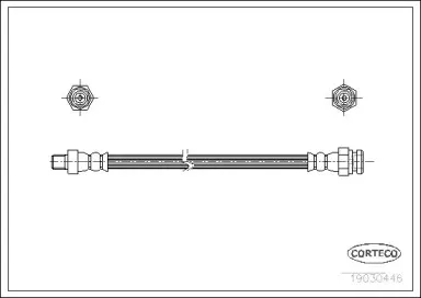 Тормозной шланг CORTECO купить