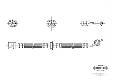 Тормозной шланг CORTECO купить