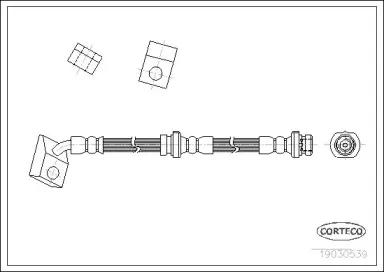 Тормозной шланг CORTECO купить