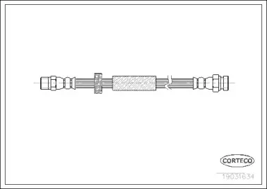 Тормозной шланг CORTECO купить