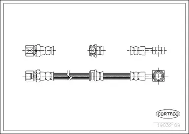 Тормозной шланг CORTECO купить