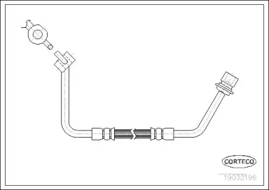 Тормозной шланг CORTECO купить