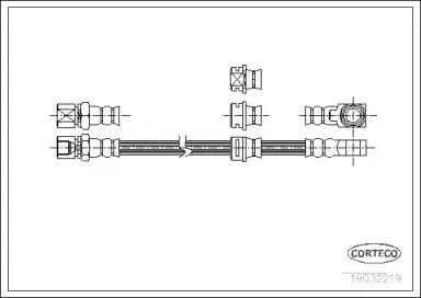 Тормозной шланг CORTECO купить