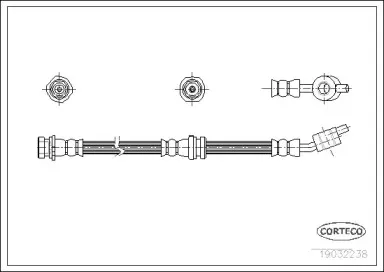 Тормозной шланг CORTECO купить