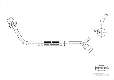 Тормозной шланг CORTECO купить