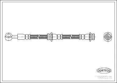 Тормозной шланг CORTECO купить