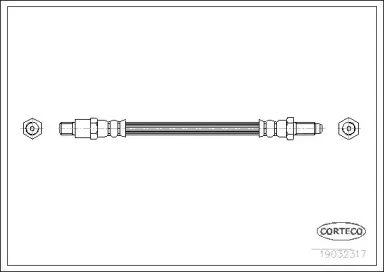 Тормозной шланг CORTECO купить