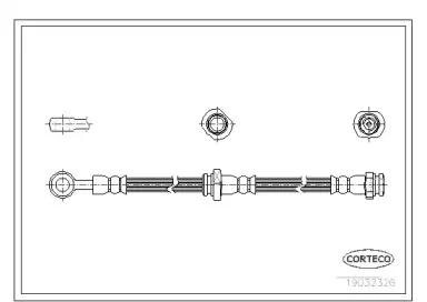 Тормозной шланг CORTECO купить