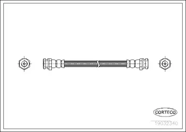 Тормозной шланг CORTECO купить