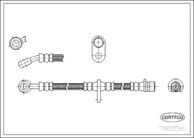 Тормозной шланг CORTECO купить