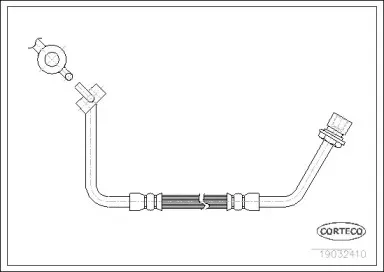 Тормозной шланг CORTECO купить