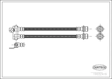 Тормозной шланг CORTECO купить