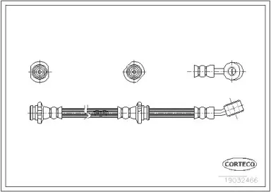Тормозной шланг CORTECO купить