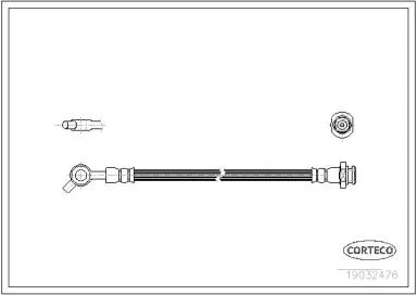 Тормозной шланг CORTECO купить