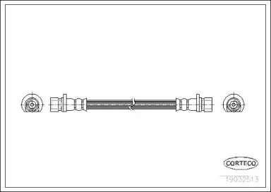 Тормозной шланг CORTECO купить