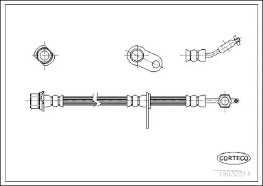 Тормозной шланг CORTECO купить