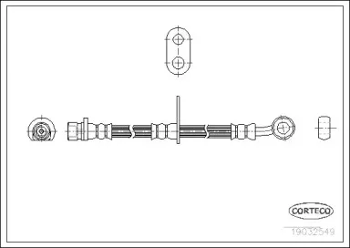 Тормозной шланг CORTECO купить