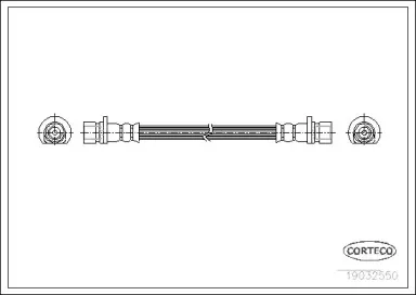 Тормозной шланг CORTECO купить