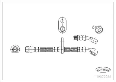 Тормозной шланг CORTECO купить