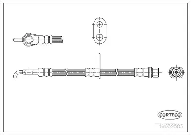 Тормозной шланг CORTECO купить