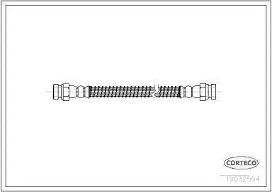 Тормозной шланг CORTECO купить