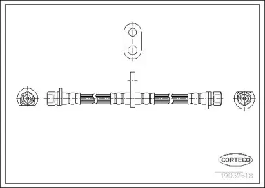 Тормозной шланг CORTECO купить