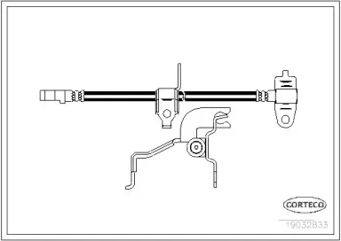 Тормозной шланг CORTECO купить